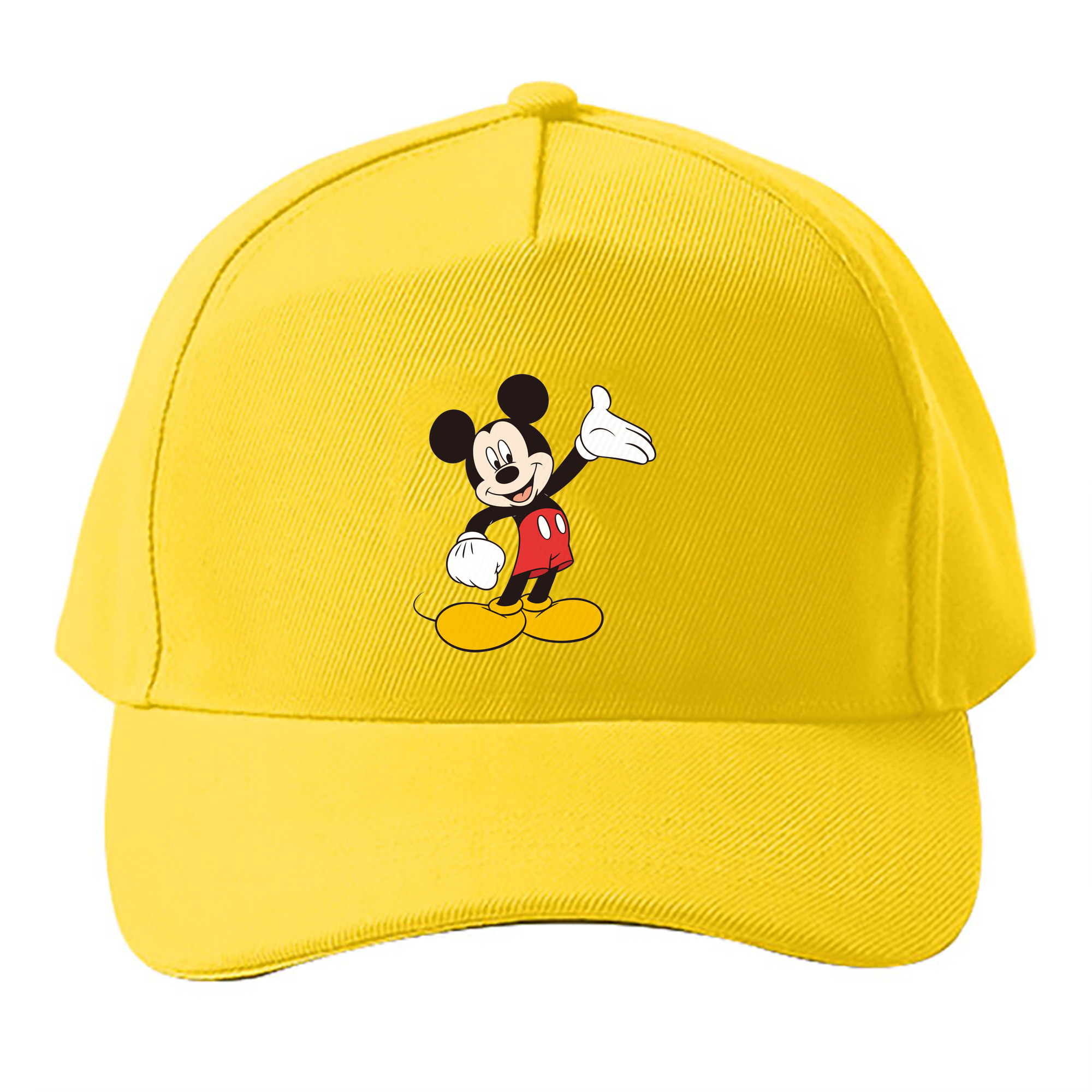 （画像用） ミッキーマウス Mickey Mouse ベースボールキャップ 綿100％ 男女兼用 帽子 スポーツ